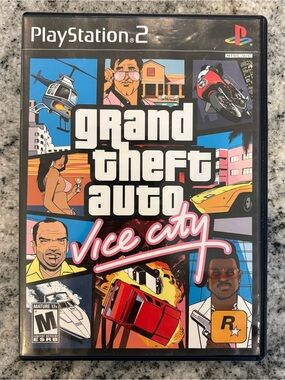 Grand Theft Auto: Vice City (Sony PlayStation 2, 2002) PS2 No Manual No Map